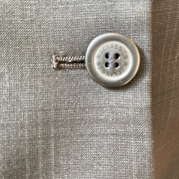 R.J. Classics Prestige Collection 2S Black Windowpane Show Coat Riding Jacket - Picture 11 of 15